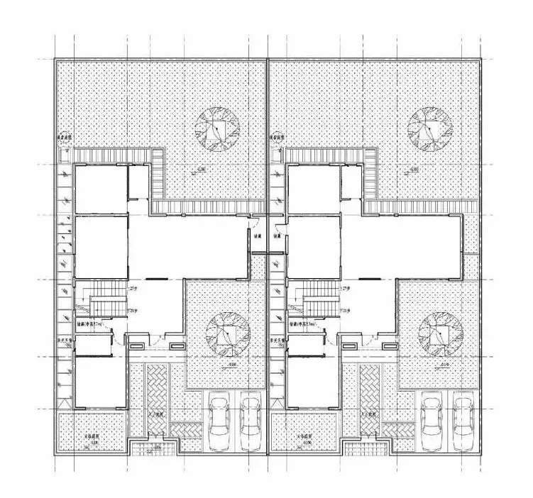修建被院落切分，，，，院与筑自然渗透