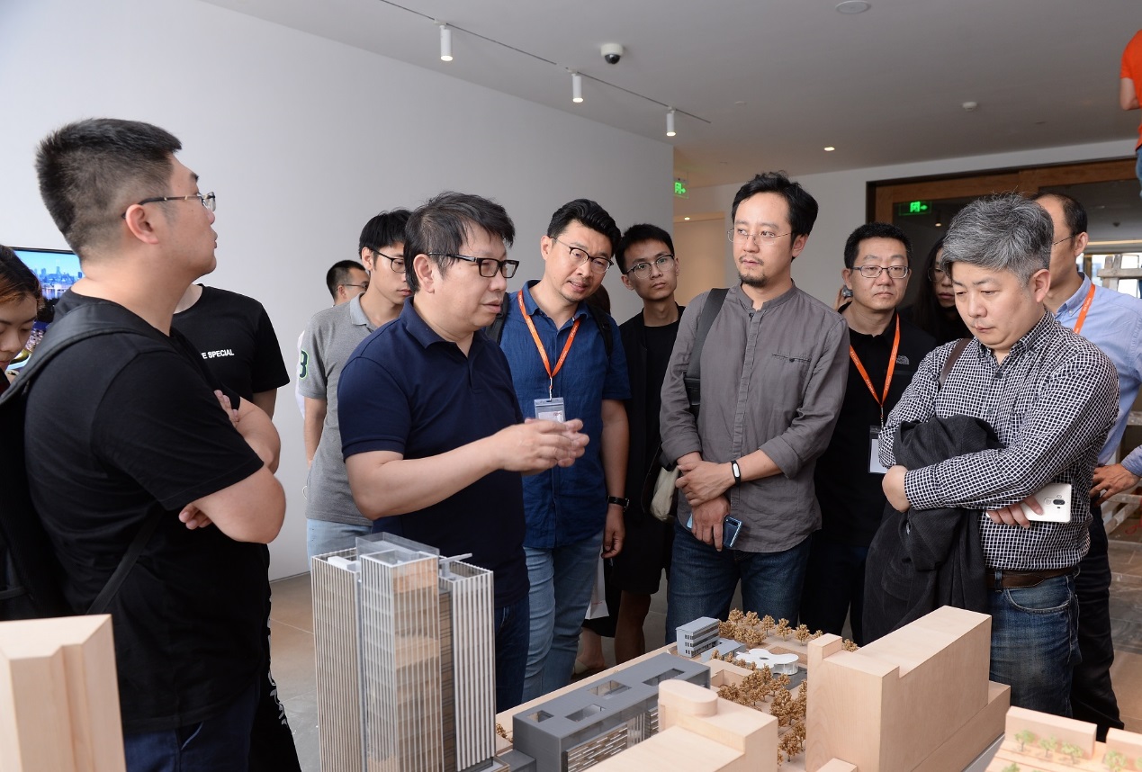 来访联合结业设计高校师生旅行w66利来办公空间